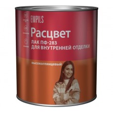 Лак Расцвет для внутренней отделки алкидный 2,4 кг.
